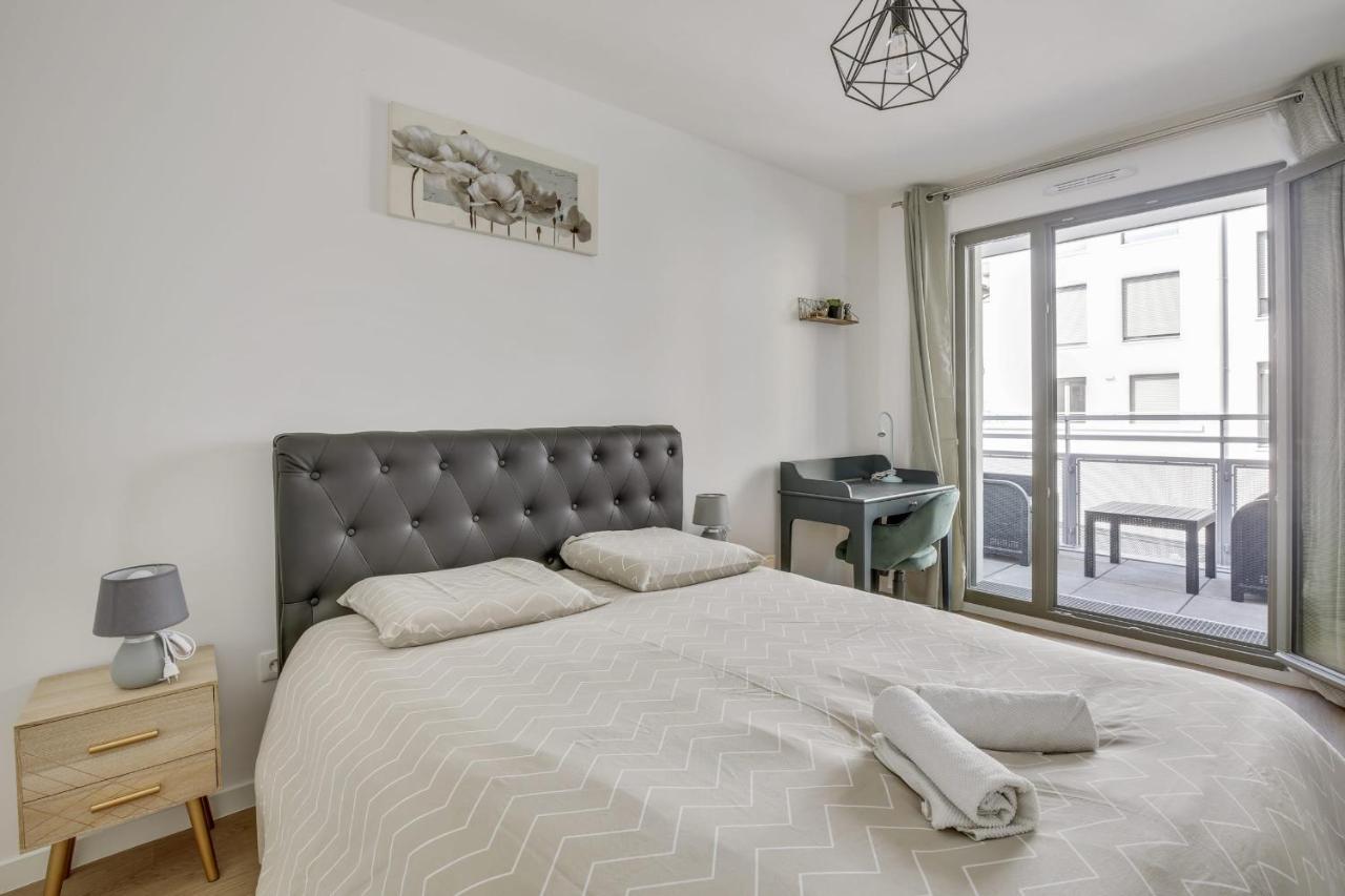 Superbe Appartement Avec Balcon Et Parking Proche Paris Saint-Denis  Exteriér fotografie