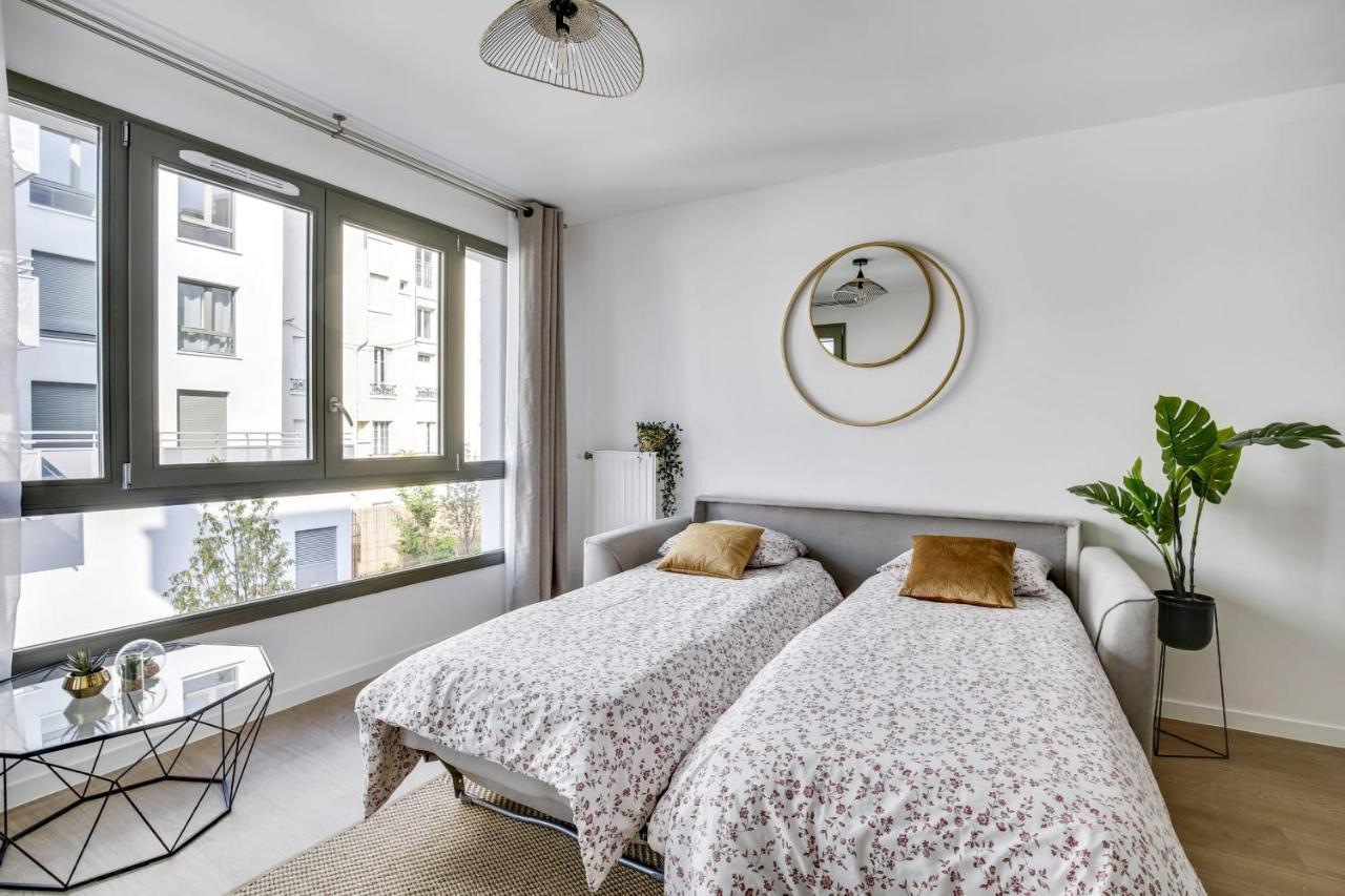 Superbe Appartement Avec Balcon Et Parking Proche Paris Saint-Denis  Exteriér fotografie