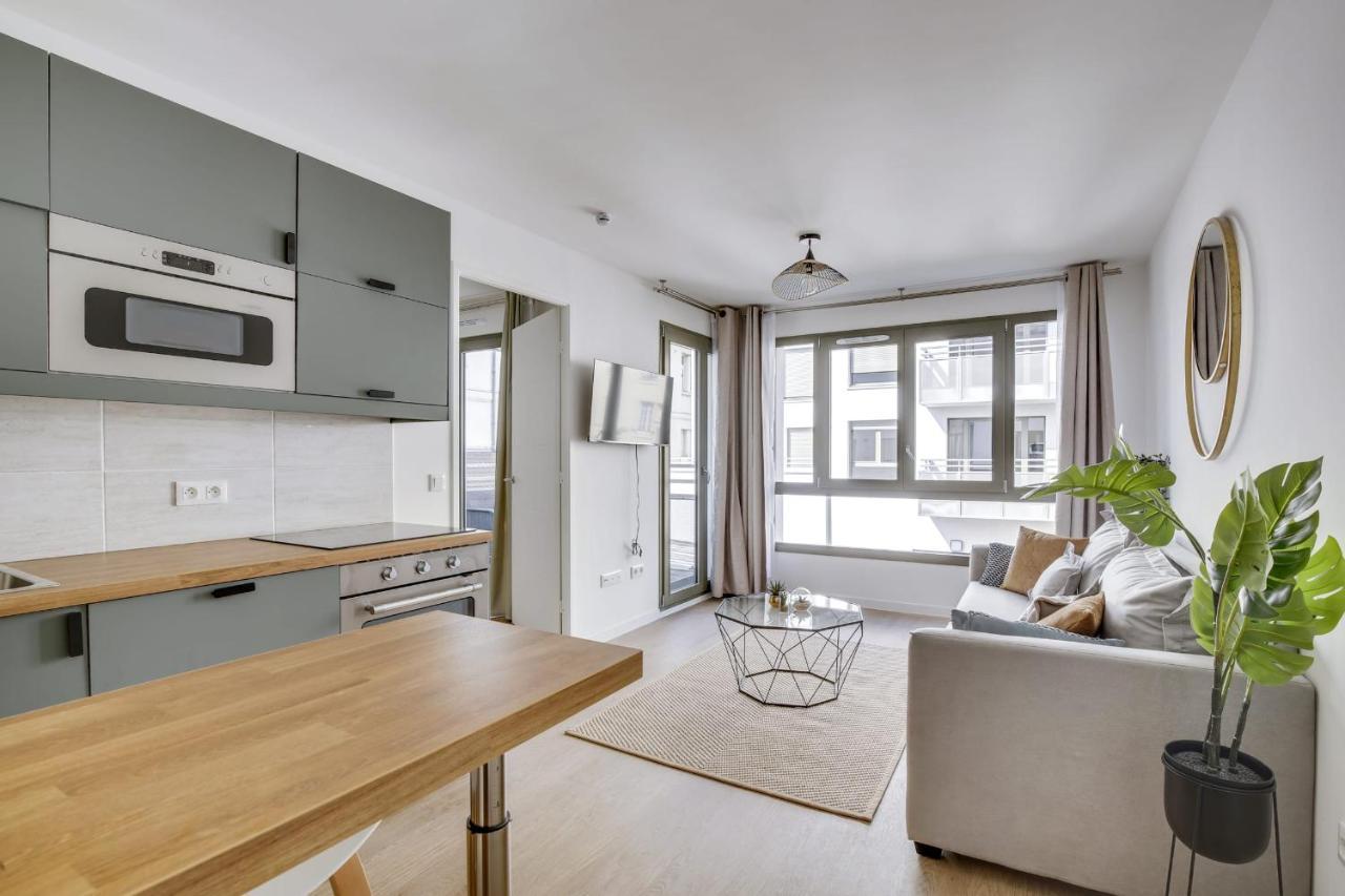 Superbe Appartement Avec Balcon Et Parking Proche Paris Saint-Denis  Exteriér fotografie